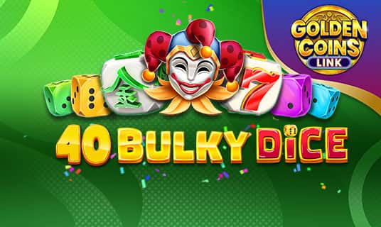 40 Bulky Dice Golden Coins Link
