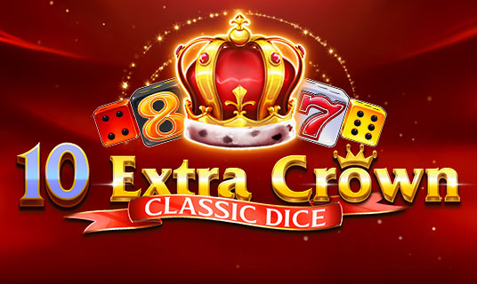 10 Extra Crown Classic Dice