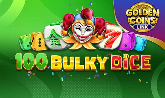 100 Bulky Dice Golden Coins Link