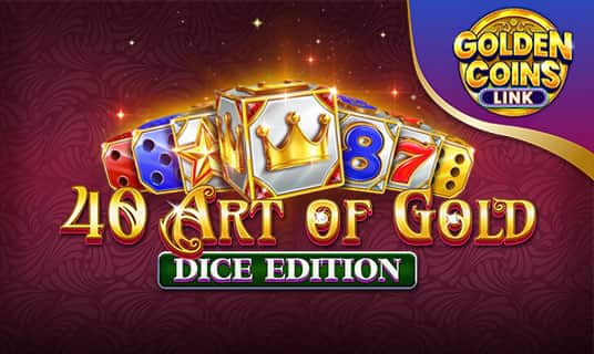 40 Art of Gold Dice Golden Coins Link