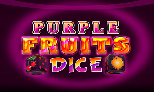 Purple Fruits Dice