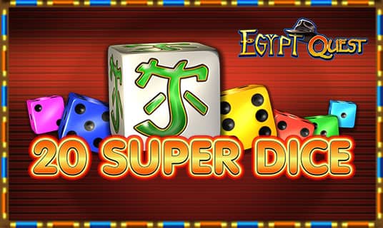 20 Super Dice - Egypt Quest