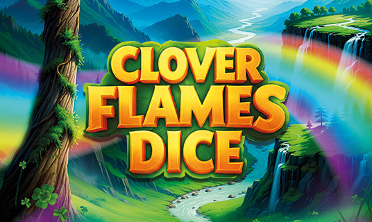 Clover Flames Dice